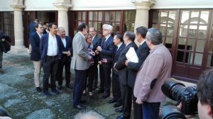 Rajoy atiende a los responsables de Zamora10