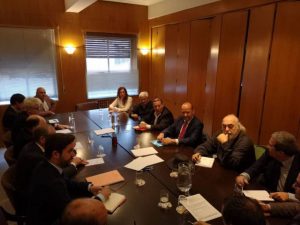 Reunión entre el Zamora 10 y los partidos políticos
