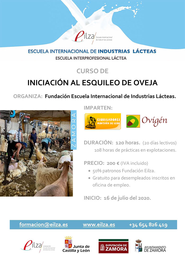 Curso de Iniciaci&oacute;n al Esquileo de Oveja
