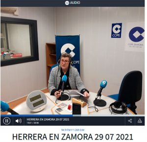 HERRERA EN ZAMORA 29 07 2021 (Entrevista al gerente de Zamora 10)